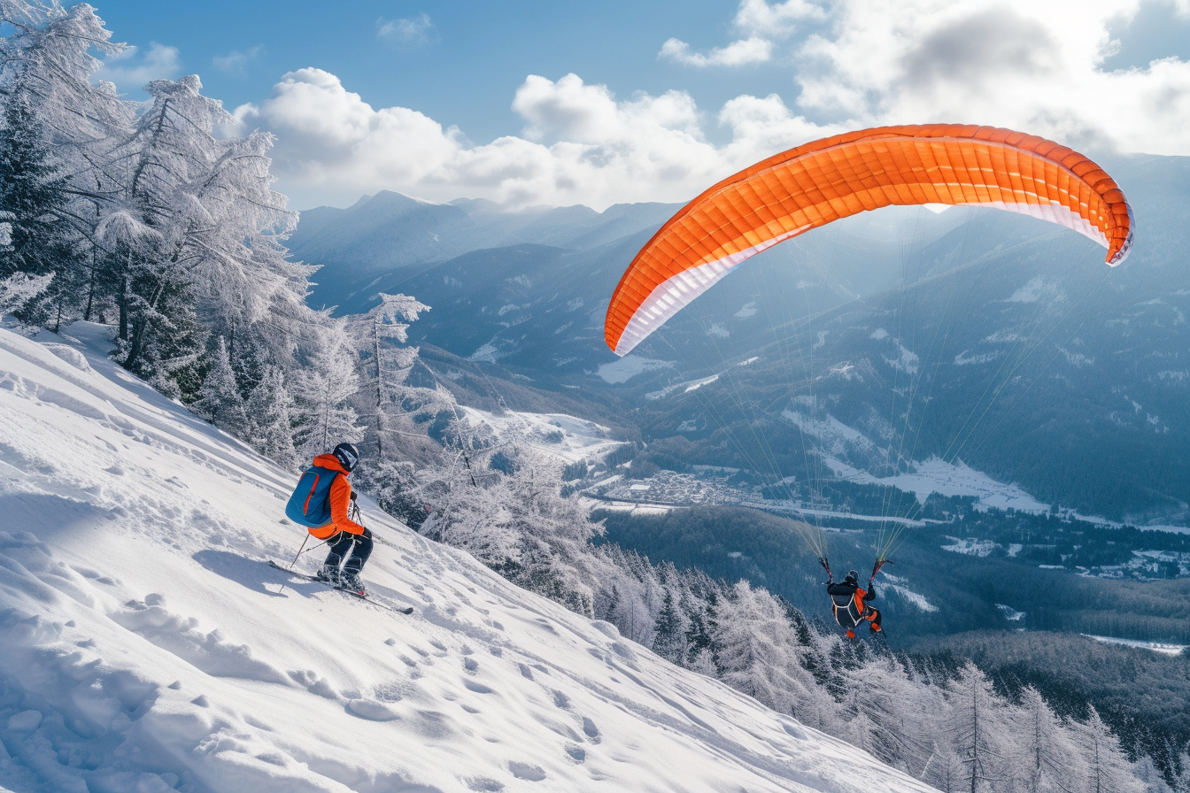 Ski paragliding for beginners: your path to taking flight on the slopes
